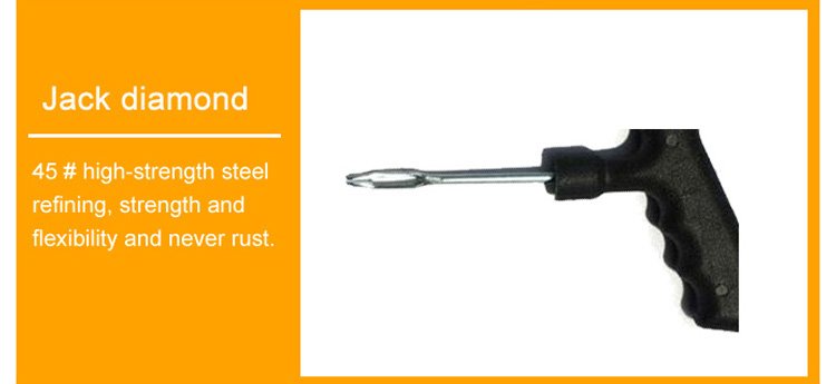 T-type tire repair tool
