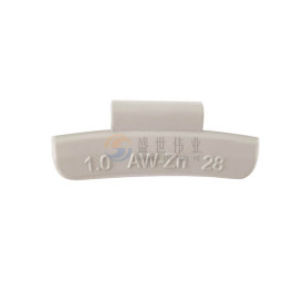Zinc Clip On Wheel Weight- AW Series for Alloy Wheels