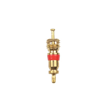 Copper tire valve core