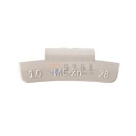 Zinc Clip On Wheel Weight- MC Series for Alloy Wheels