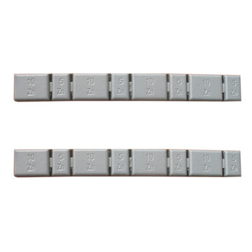 Zn wheel balance weight