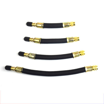 Tire valve extension tyre extende Flexible Valve Stem Extenders Tire Valve Stem Extension (Black1)