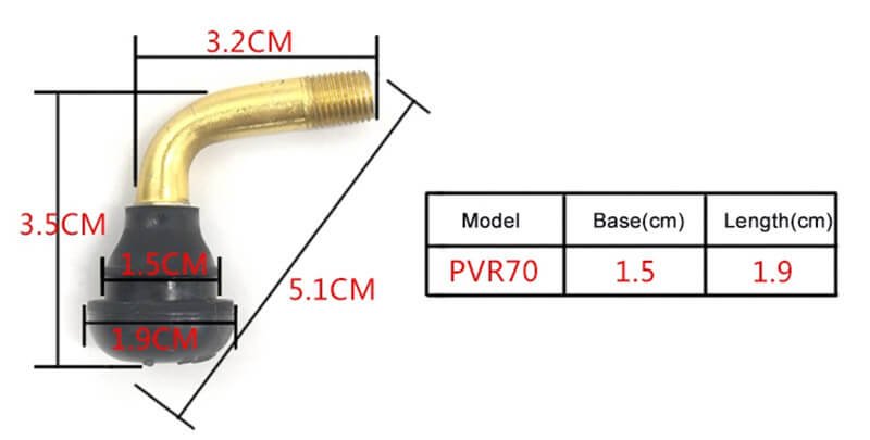 PVR70 Tire Valve